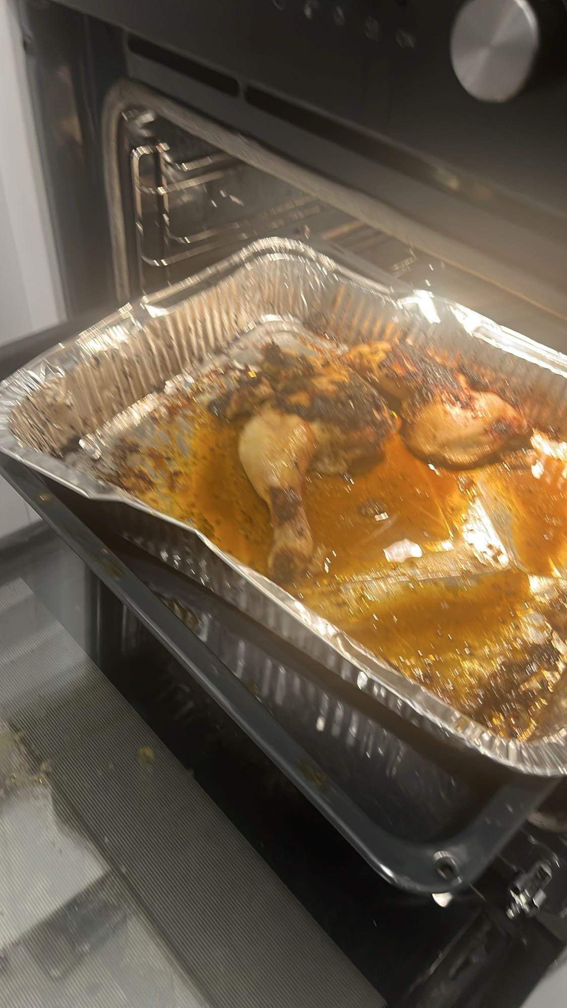 Poulet rôti au four