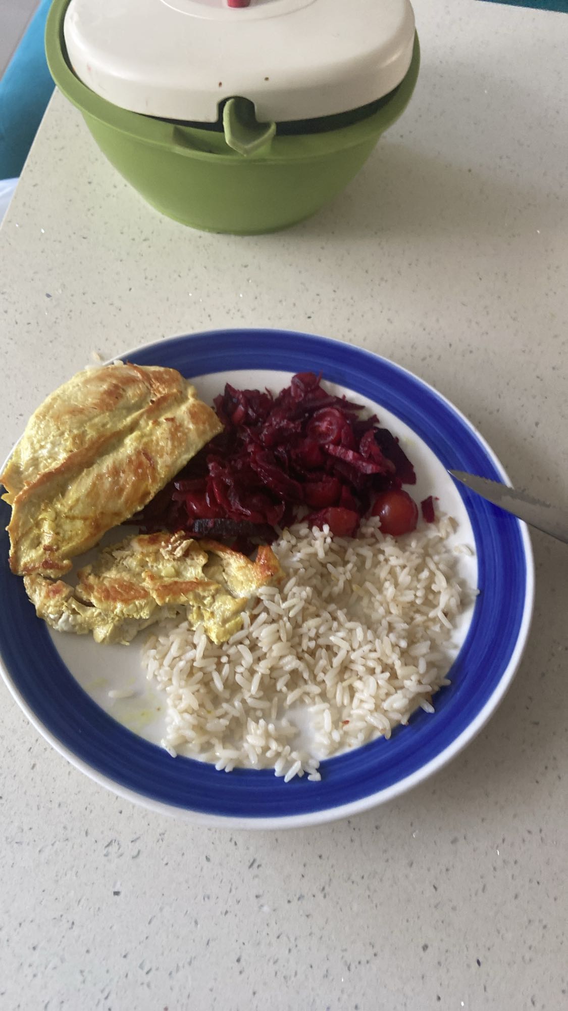 Grilled Chicken with Rice