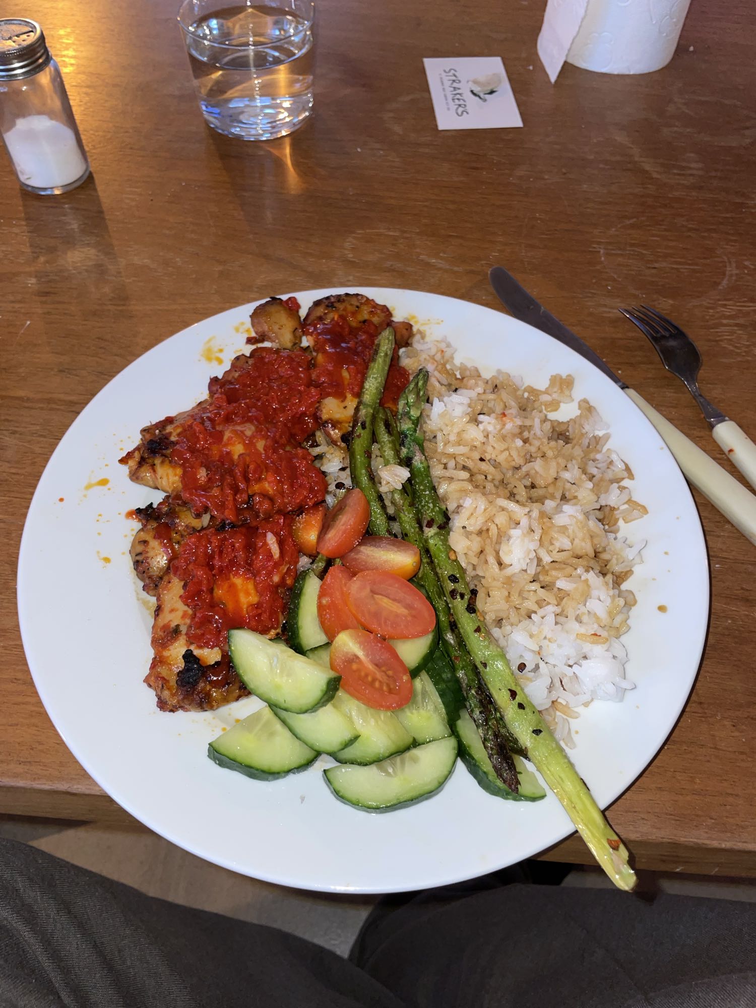 Kyckling med ris och grönsaker