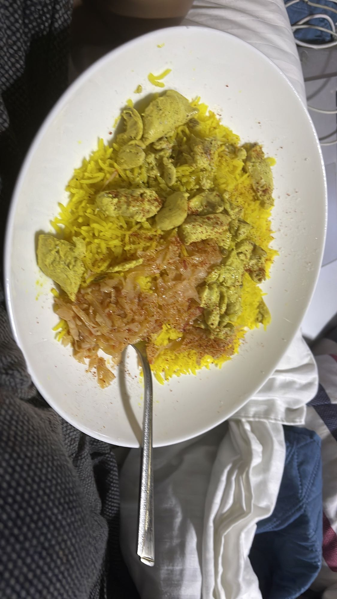 Chicken turmeric rice