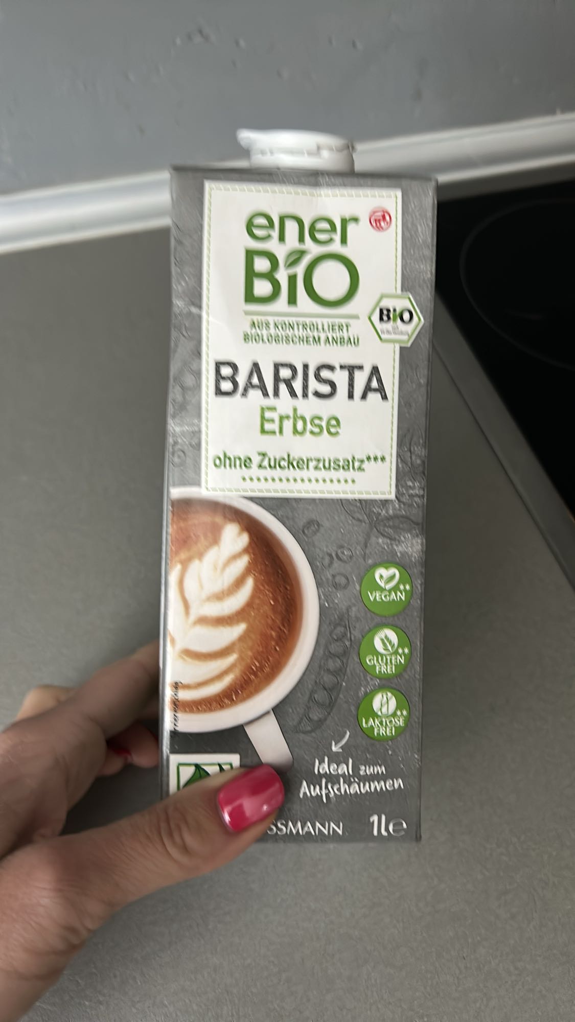 Napój barista z grochu