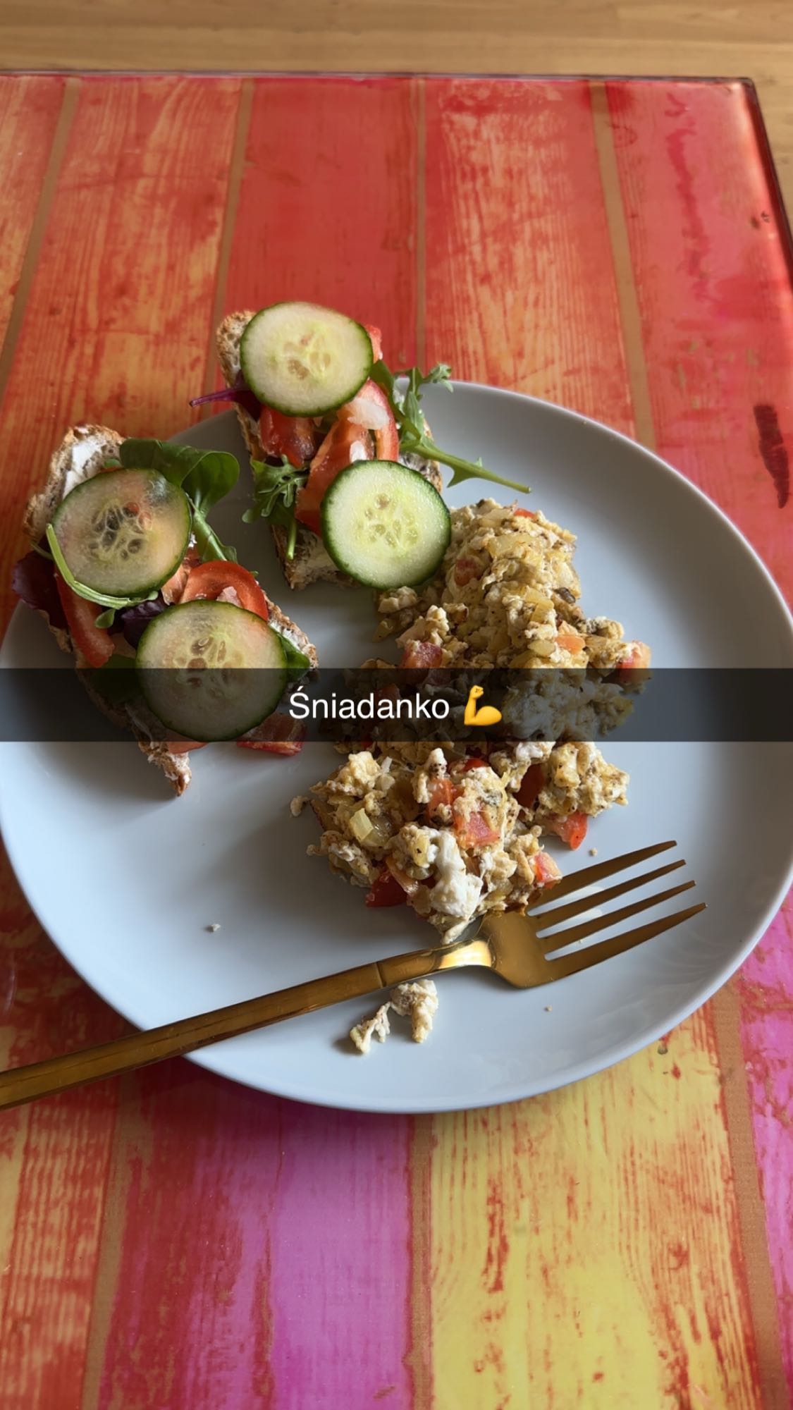 Śniadaniowa kanapka