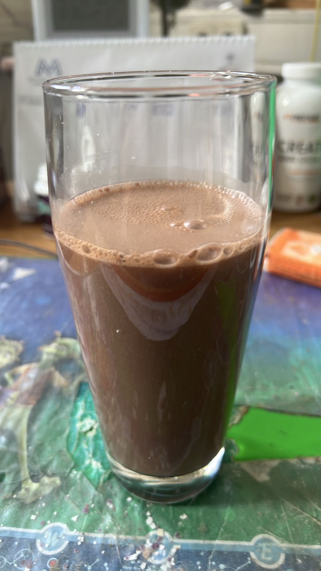 Schokoladen-Proteinshake