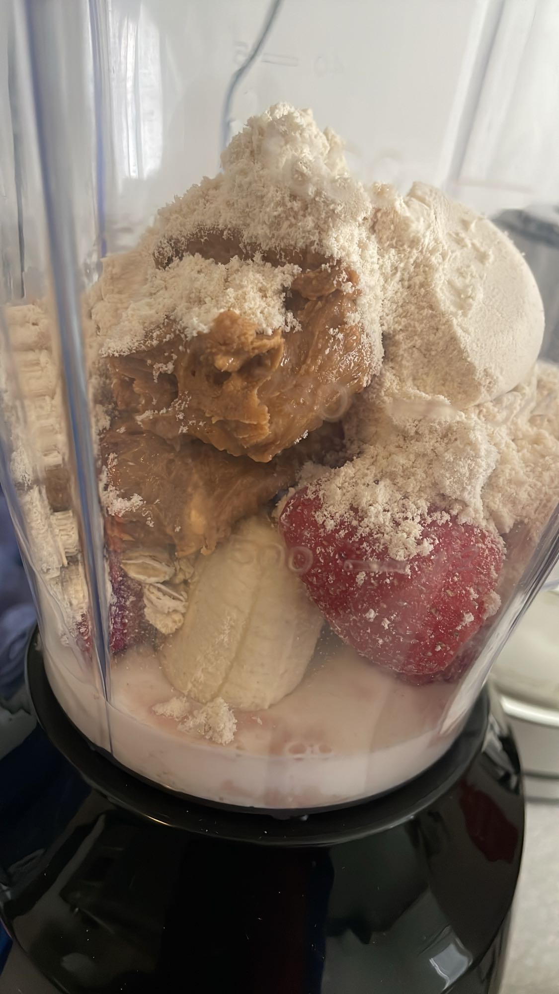 Jordgubb banan smoothie