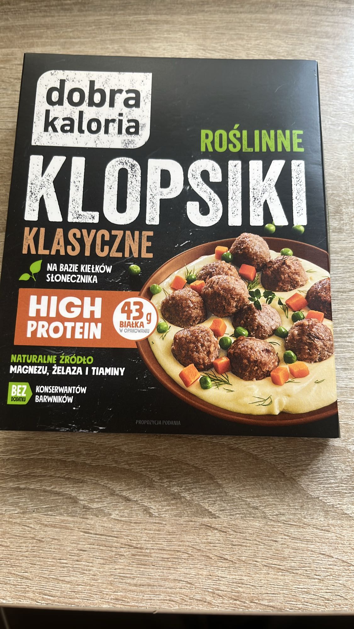 Roślinne klopsiki klasyczne