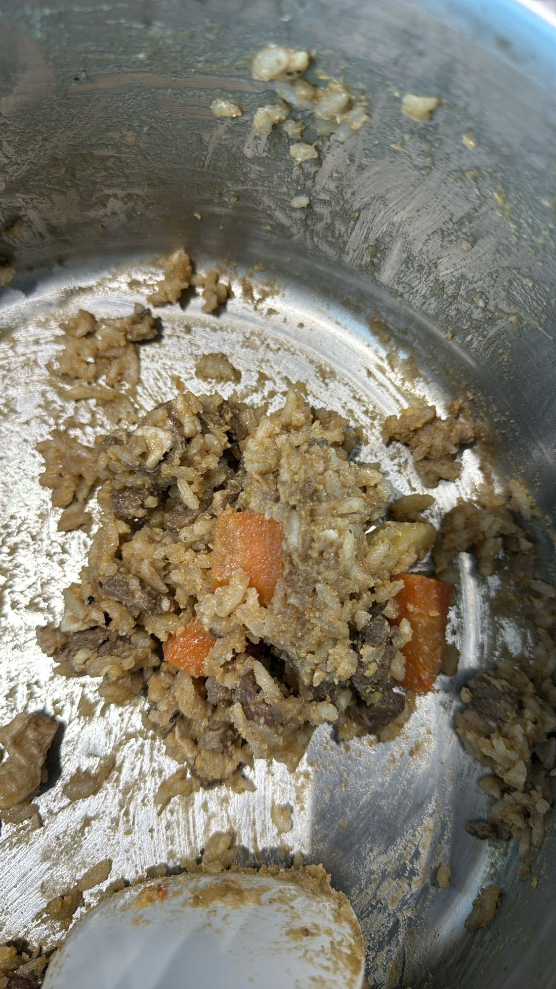 үхрийн махтай будаа