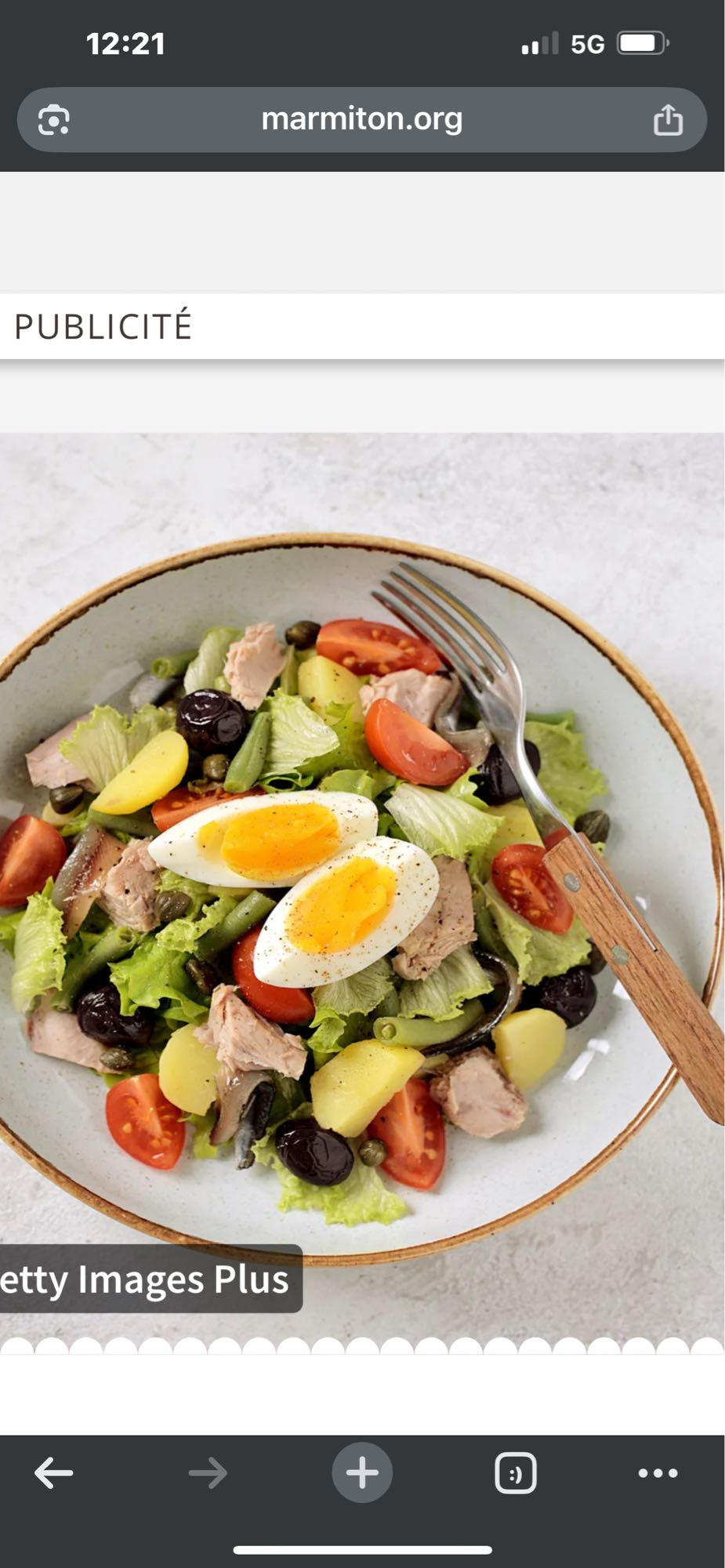 Salade niçoise