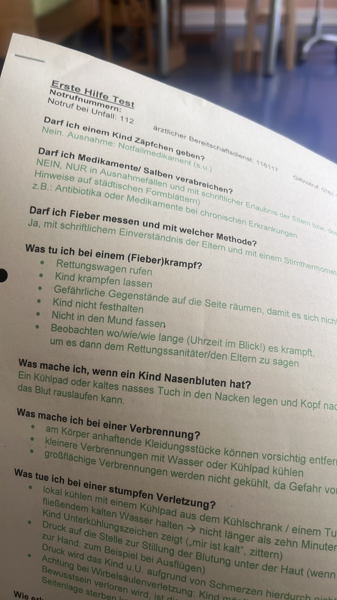 Keine Mahlzeit enthalten