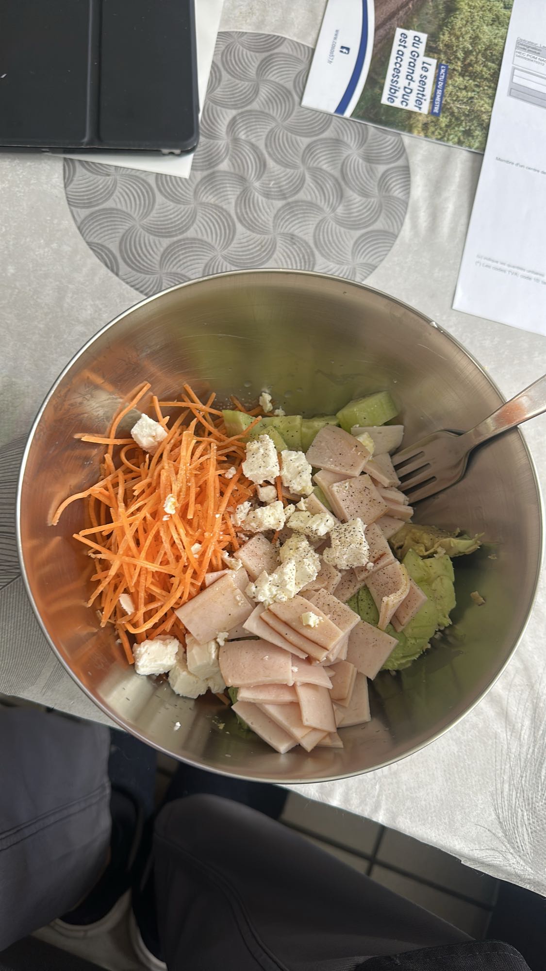 Salade santé rapide