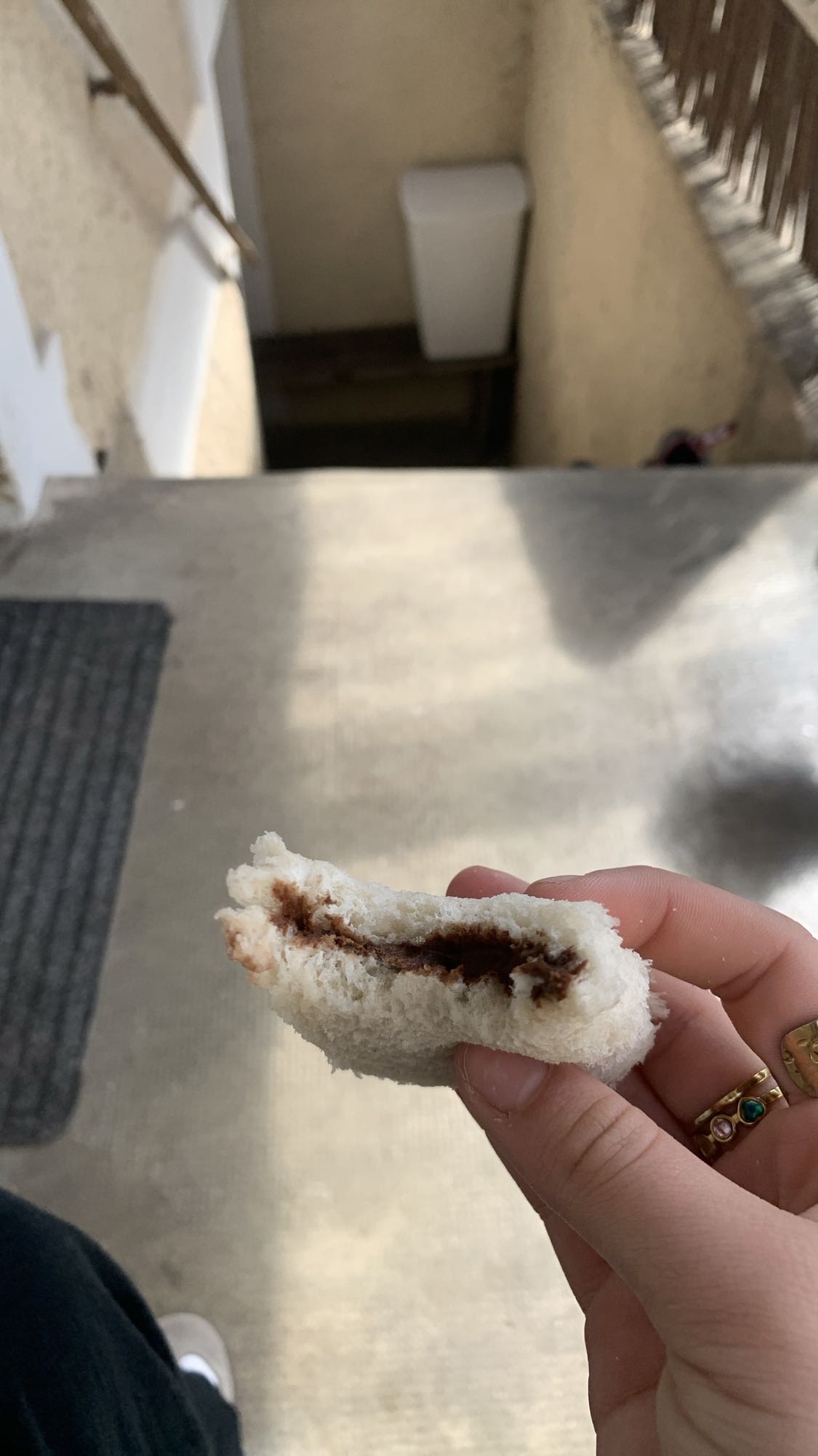 Sandwich au chocolat