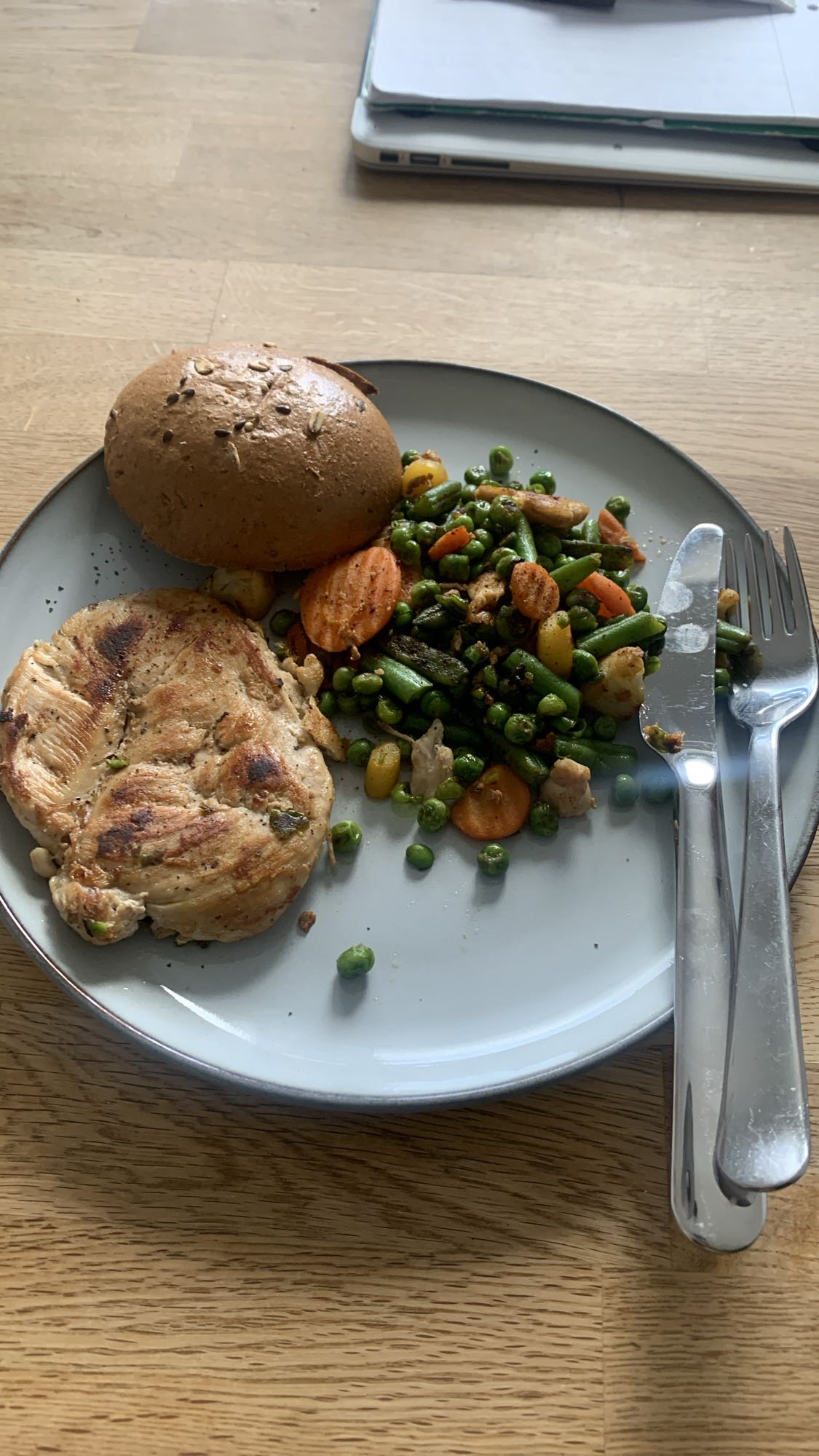 Kyckling med grönsaker