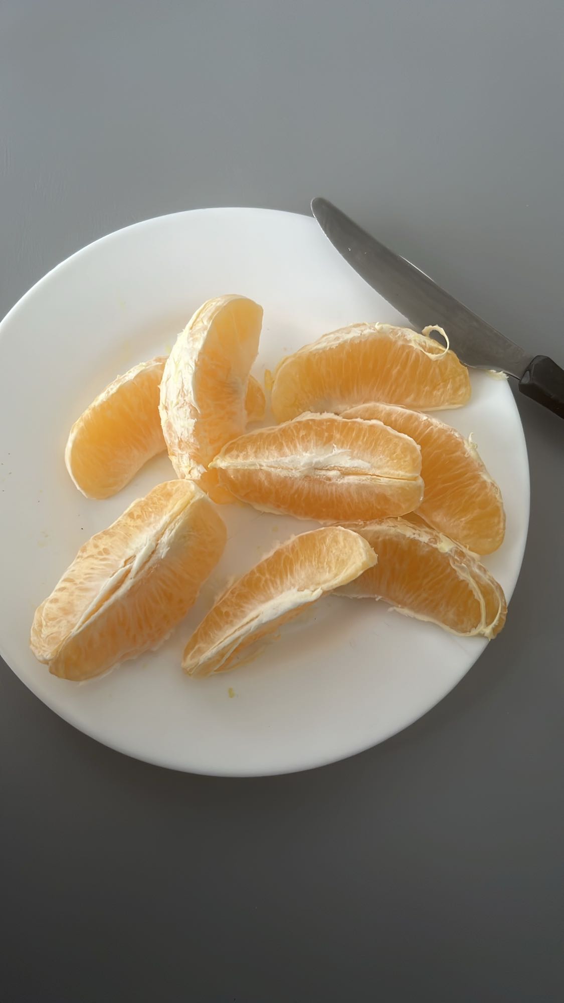 Plasterki pomarańczy