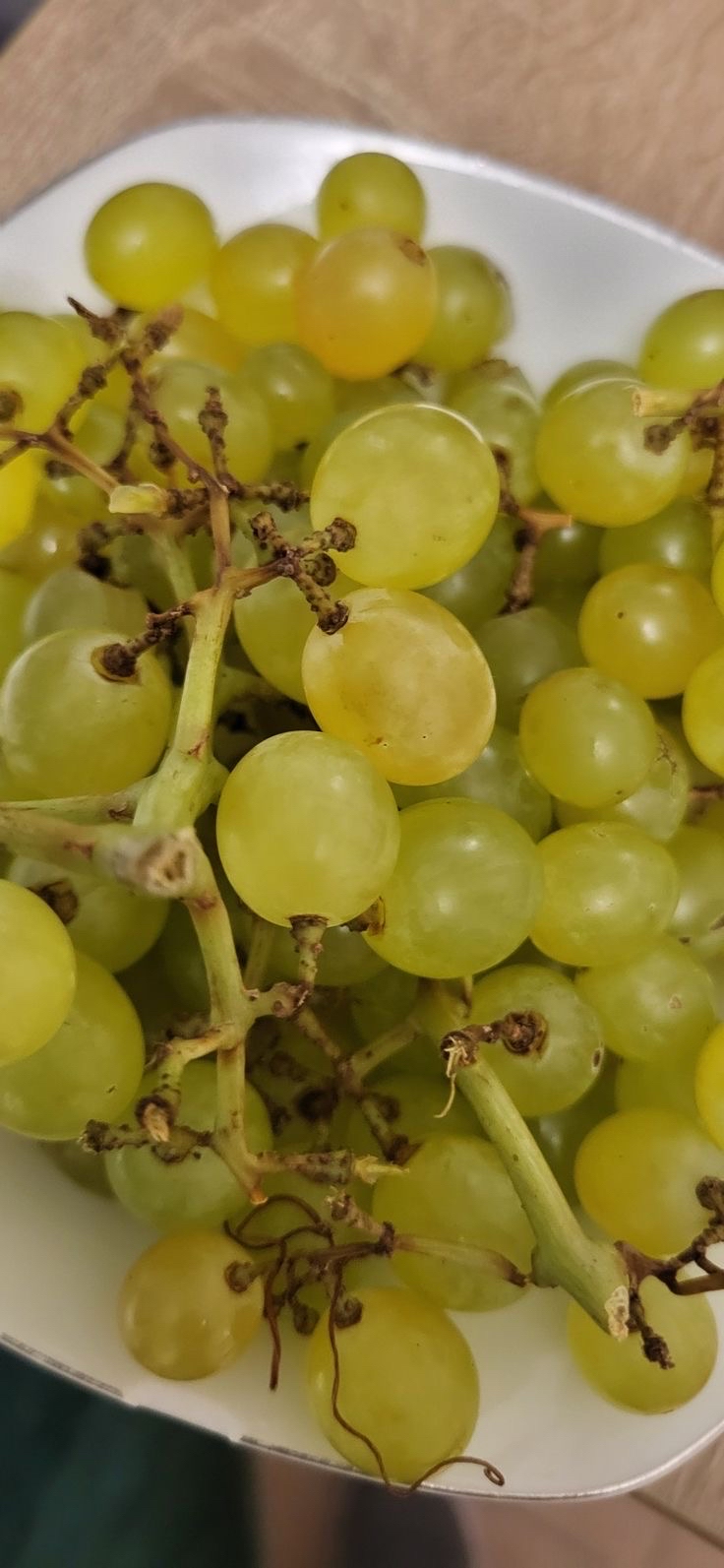 zielone winogrona