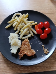 Chicken veggie plate