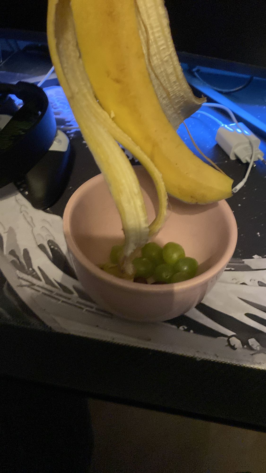 Banan och vindruvor