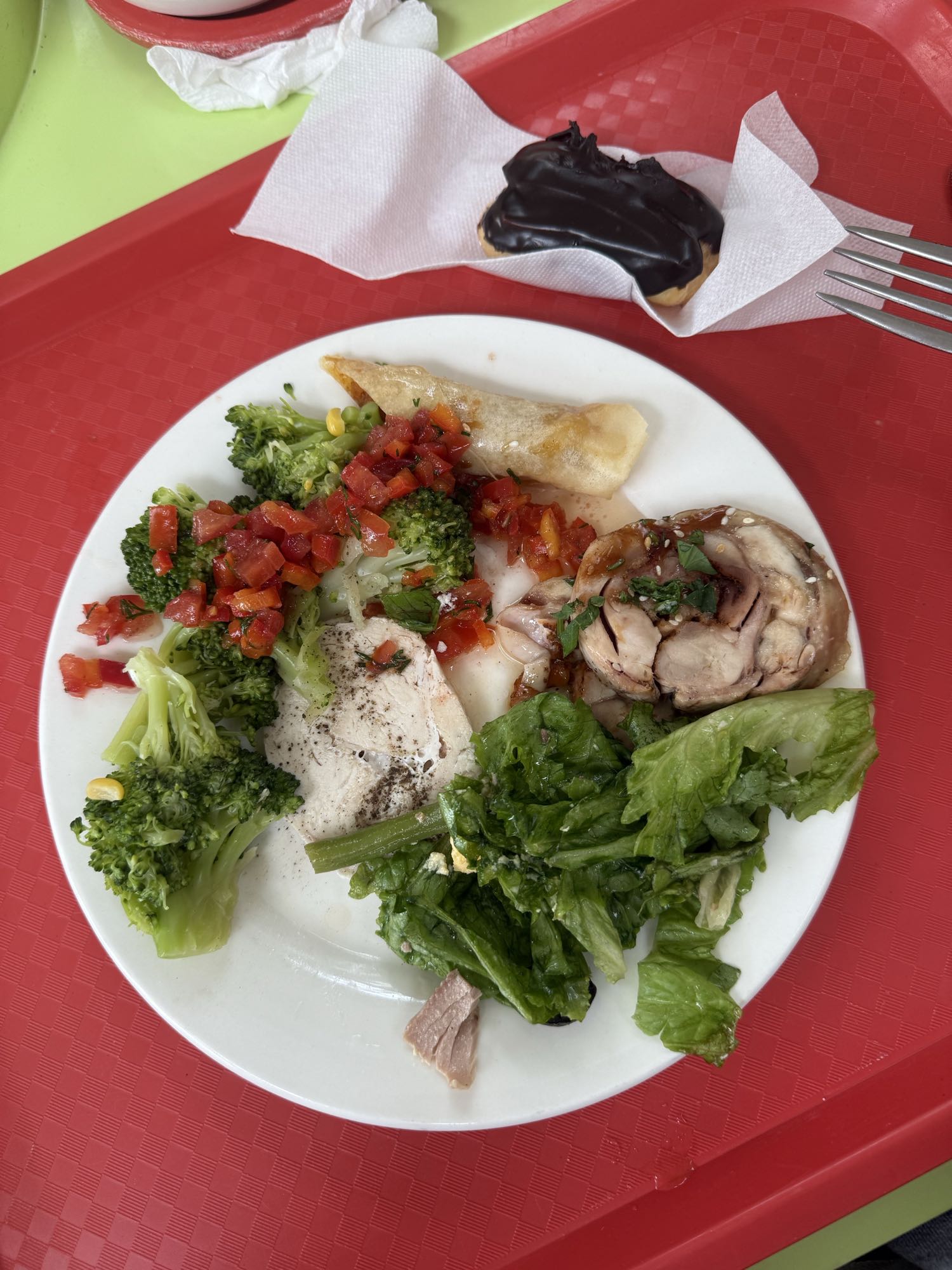 Chicken Veggie Plate