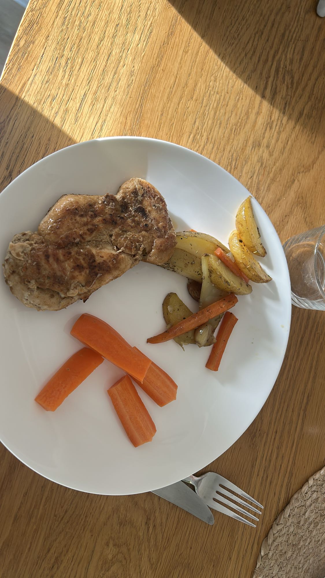 Kyckling med grönsaker