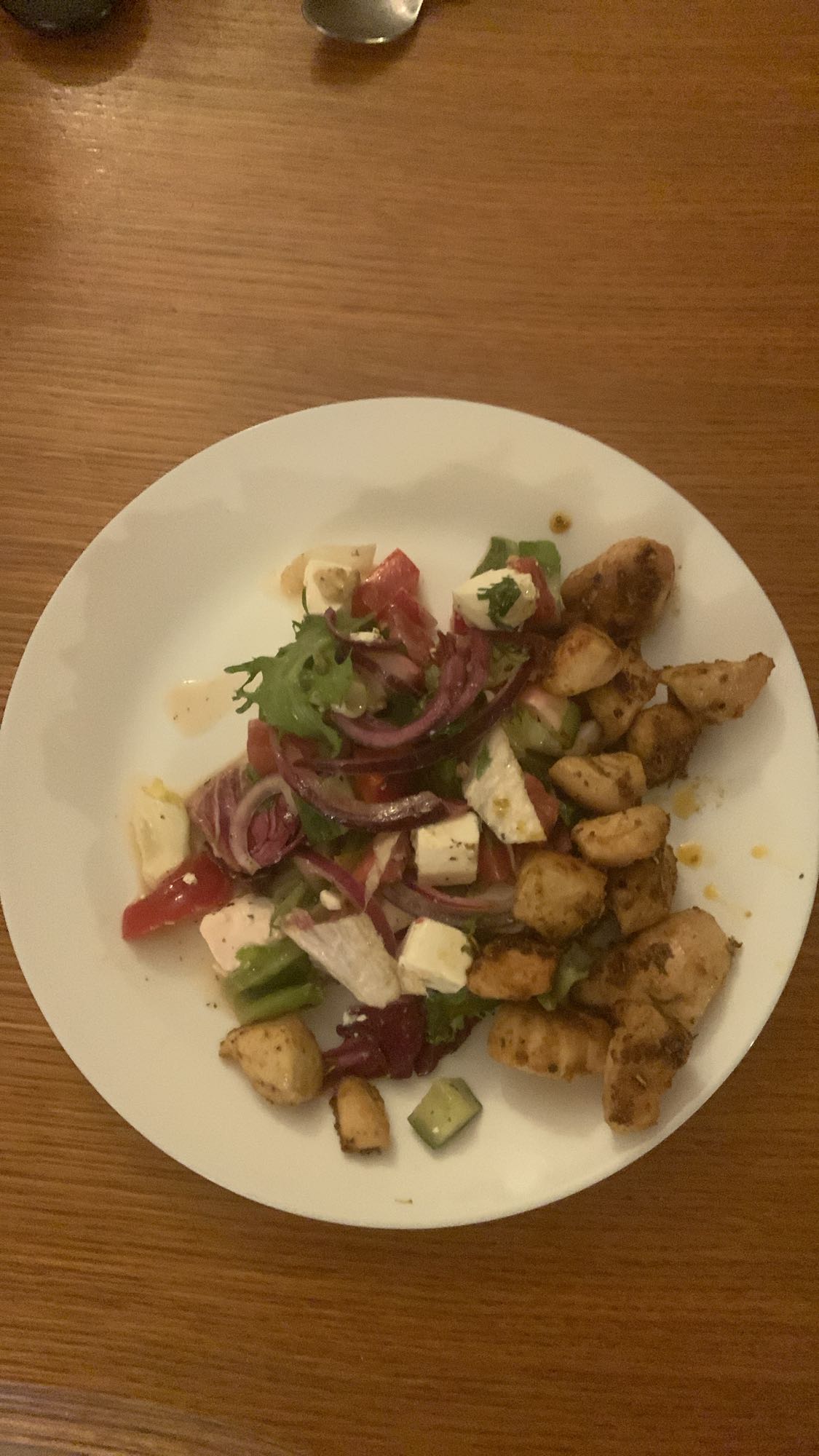 Sałatka z kurczakiem