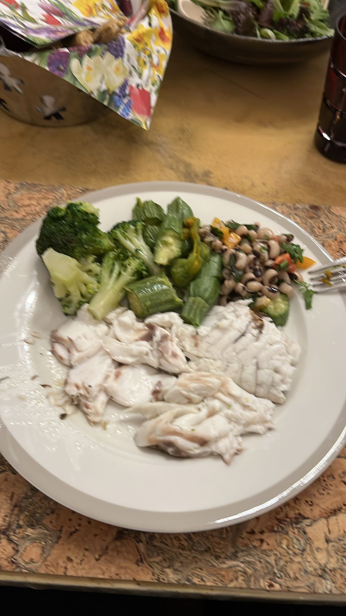 Ψάρι με λαχανικά