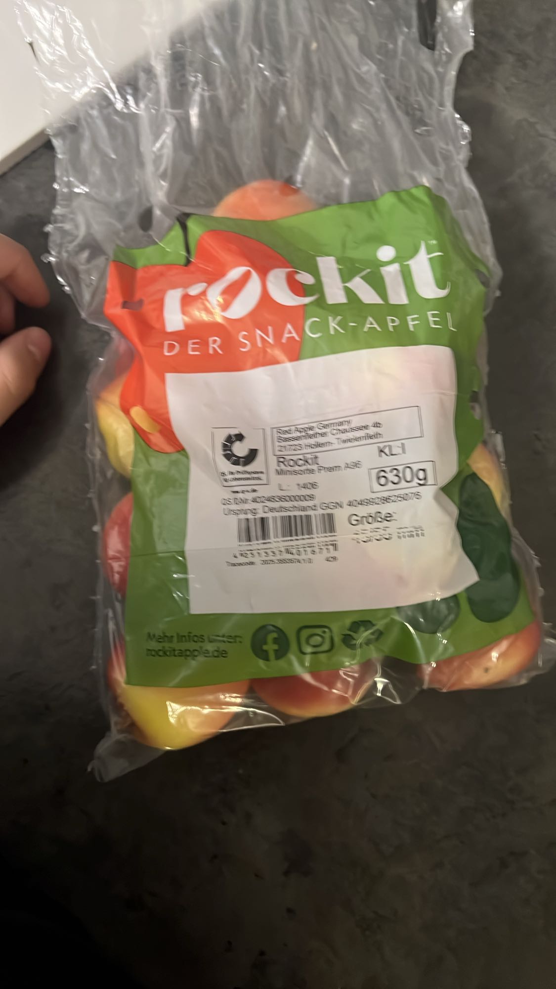 Snack-Äpfel Rockit