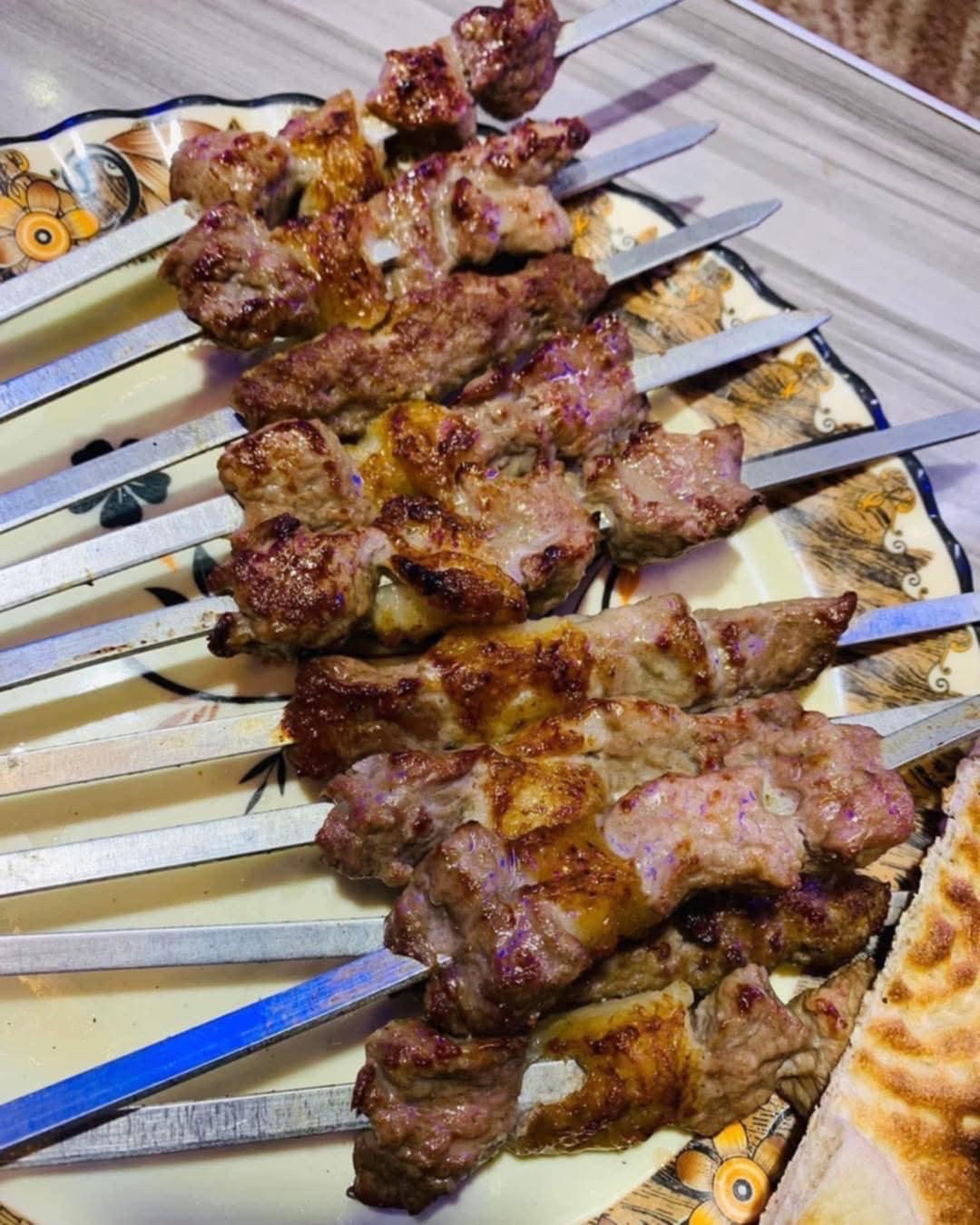 Grillspett med kött