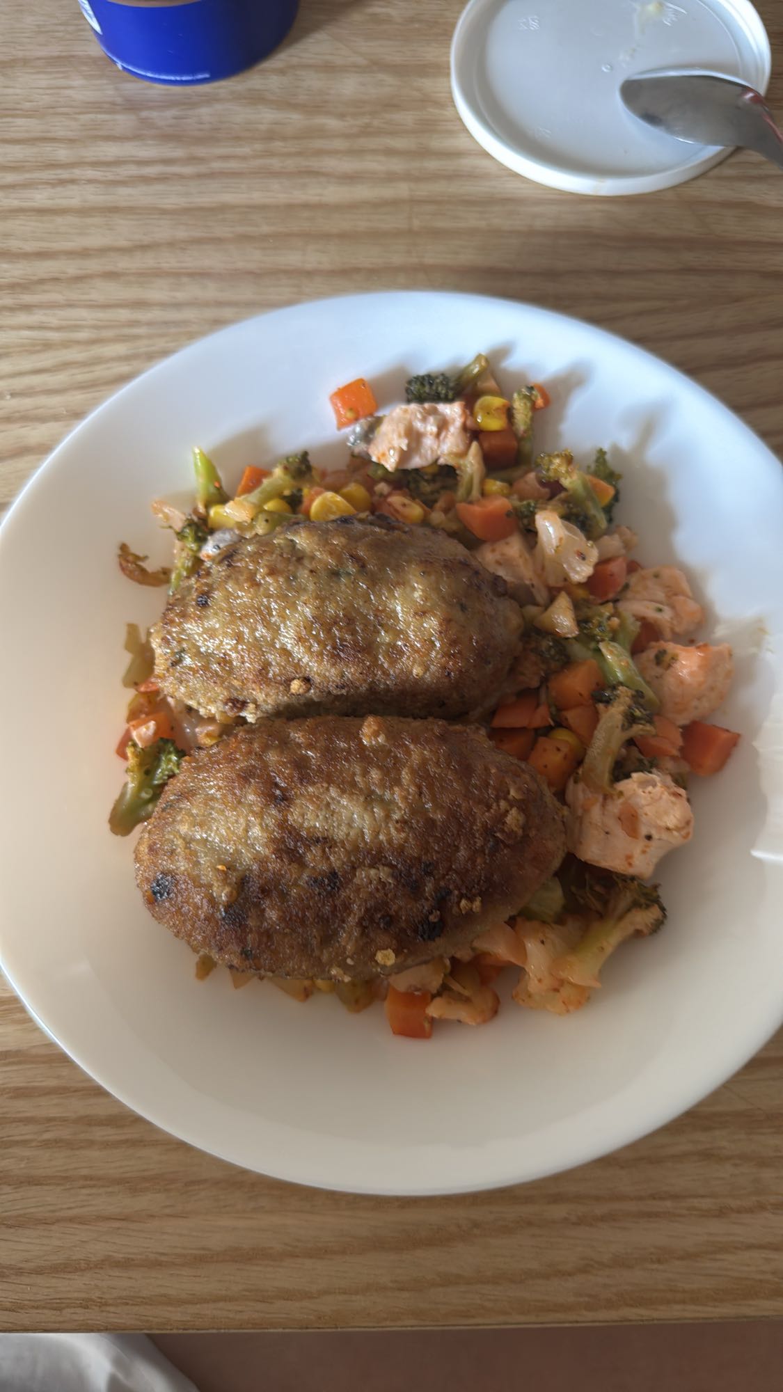 Котлеты с овощами