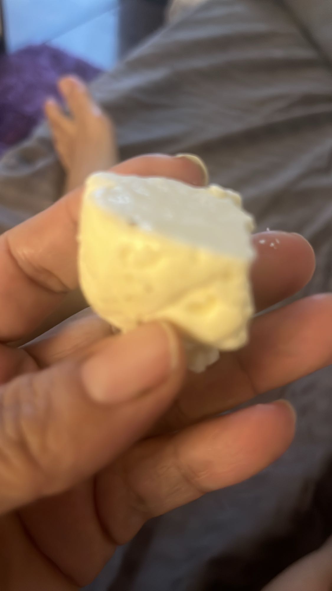 Bocado de queso fresco