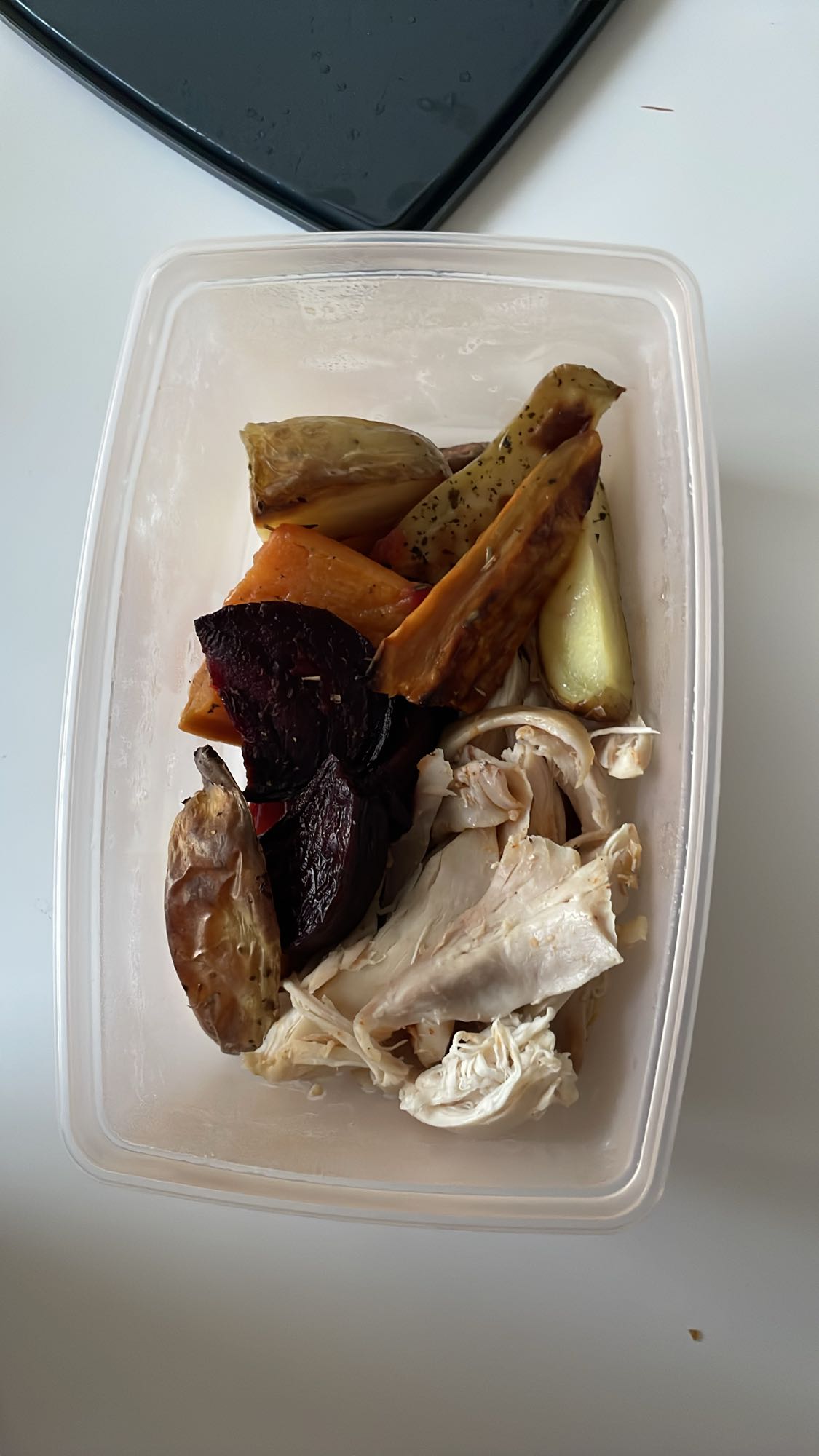 Kyckling med rotfrukter