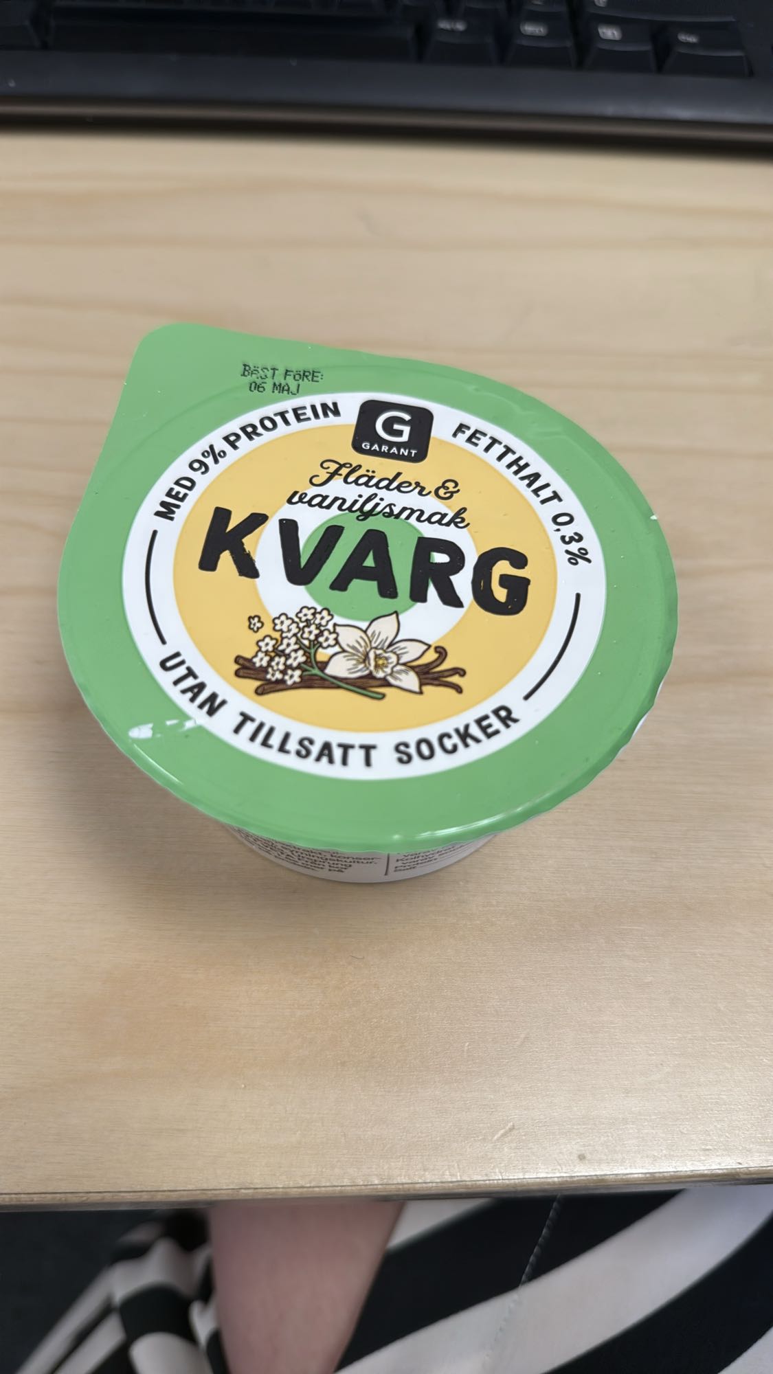 Kvarg fläder & vanilj