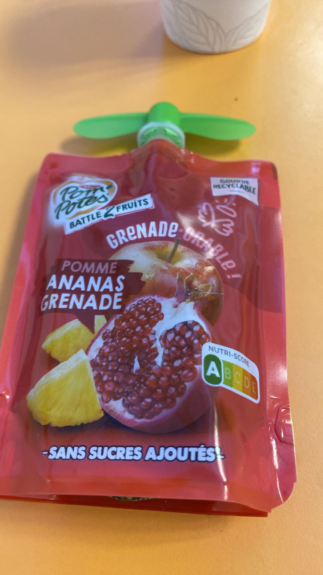 Compote pomme ananas