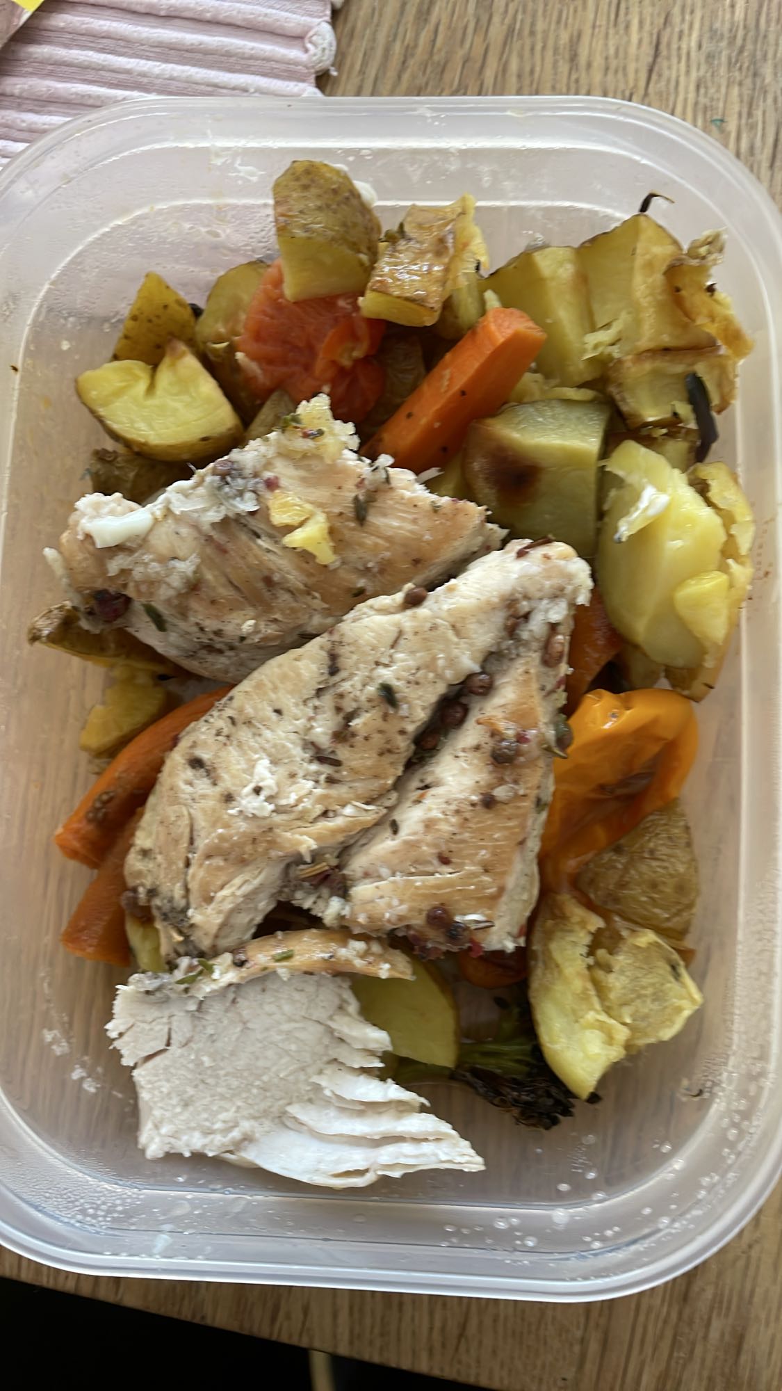 Kyckling med rotfrukter