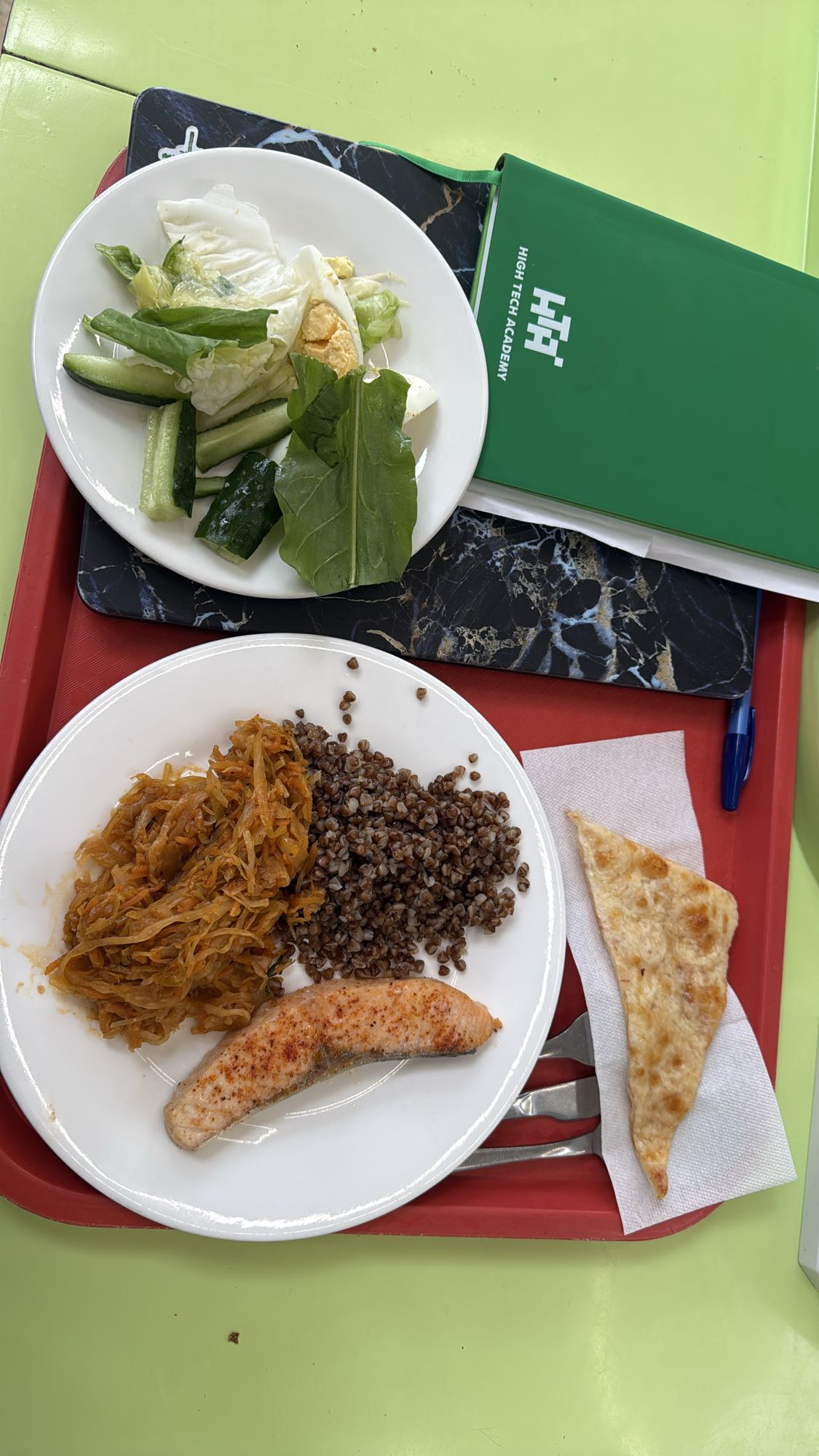 Salmon Buckwheat Plate