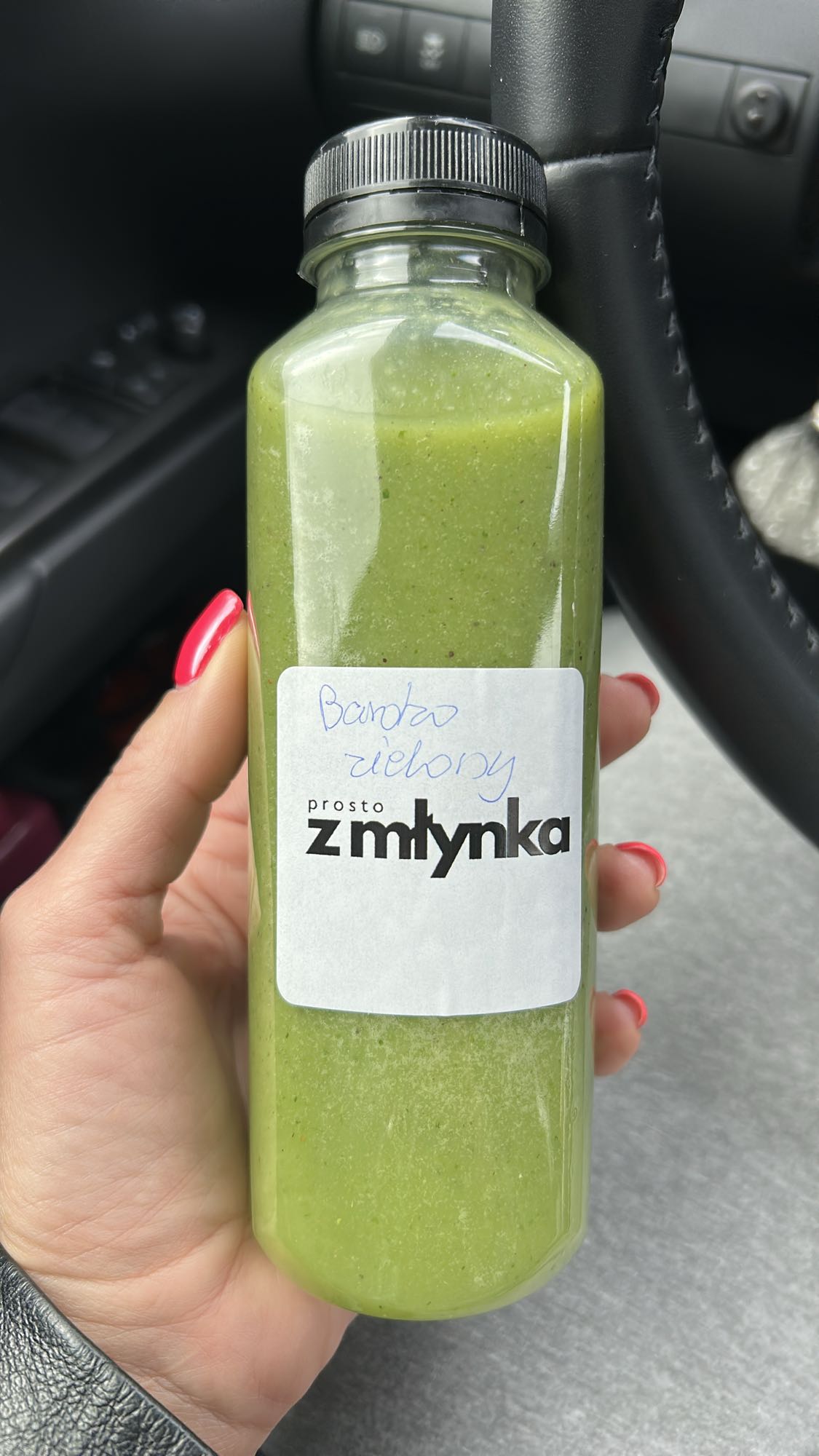 Bardzo zielony koktajl