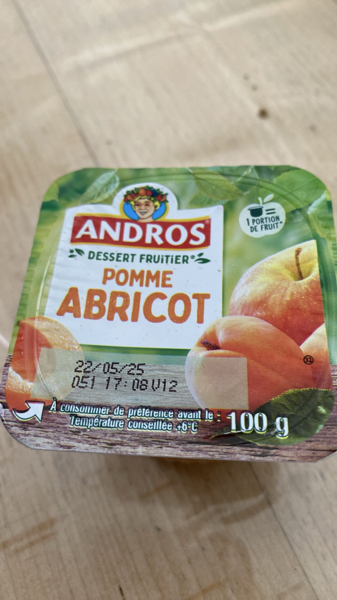 Compote pomme abricot