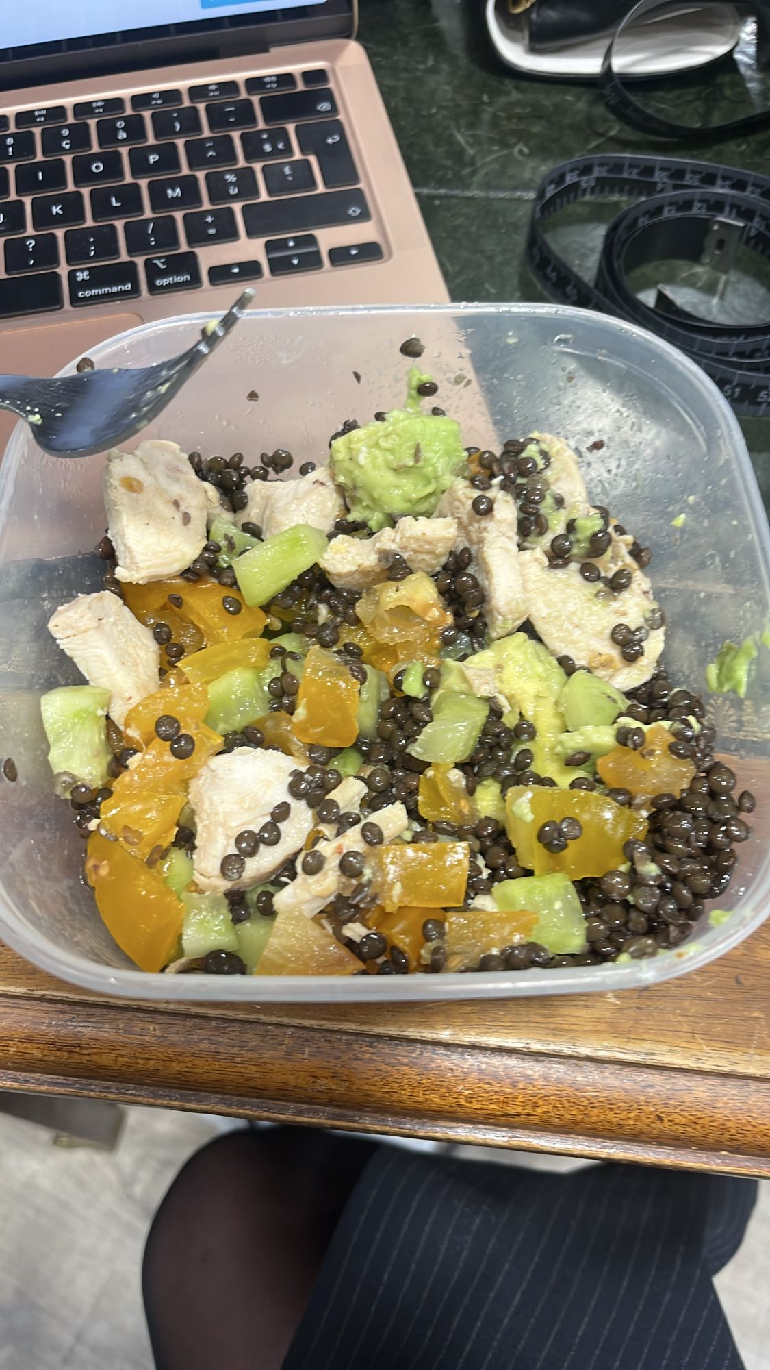 Chicken Lentil Salad