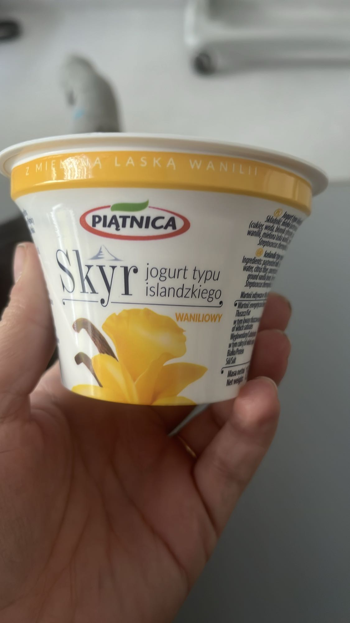 Skyr waniliowy