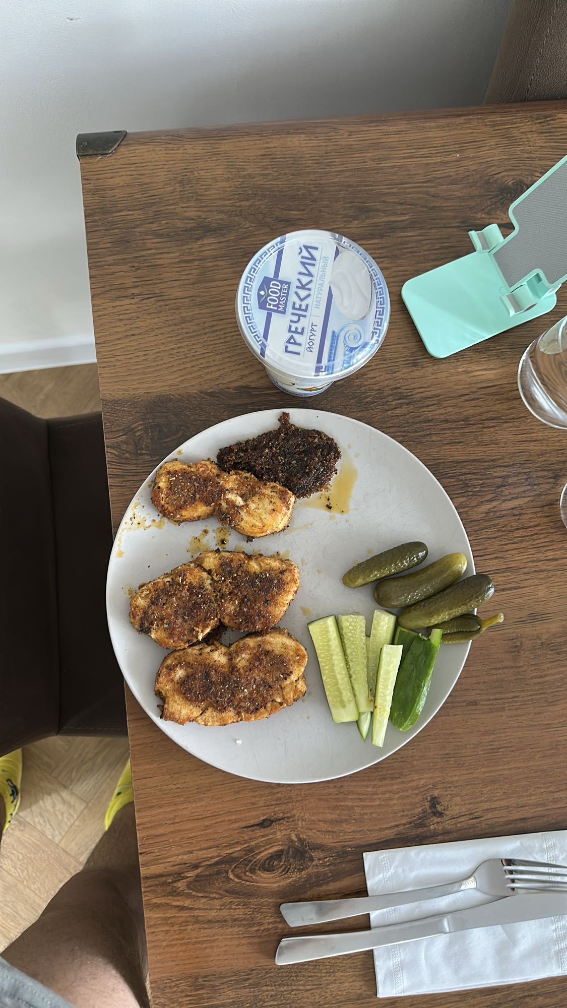 Chicken with pickles