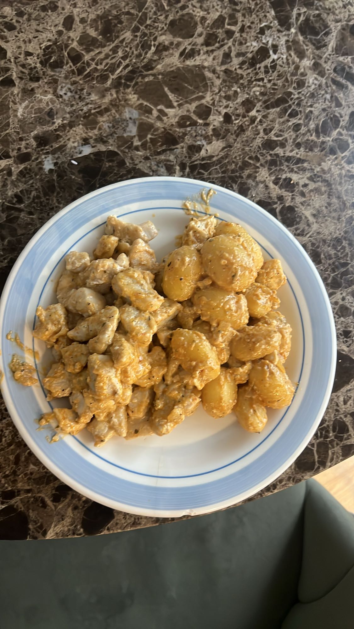 Kyckling med potatis