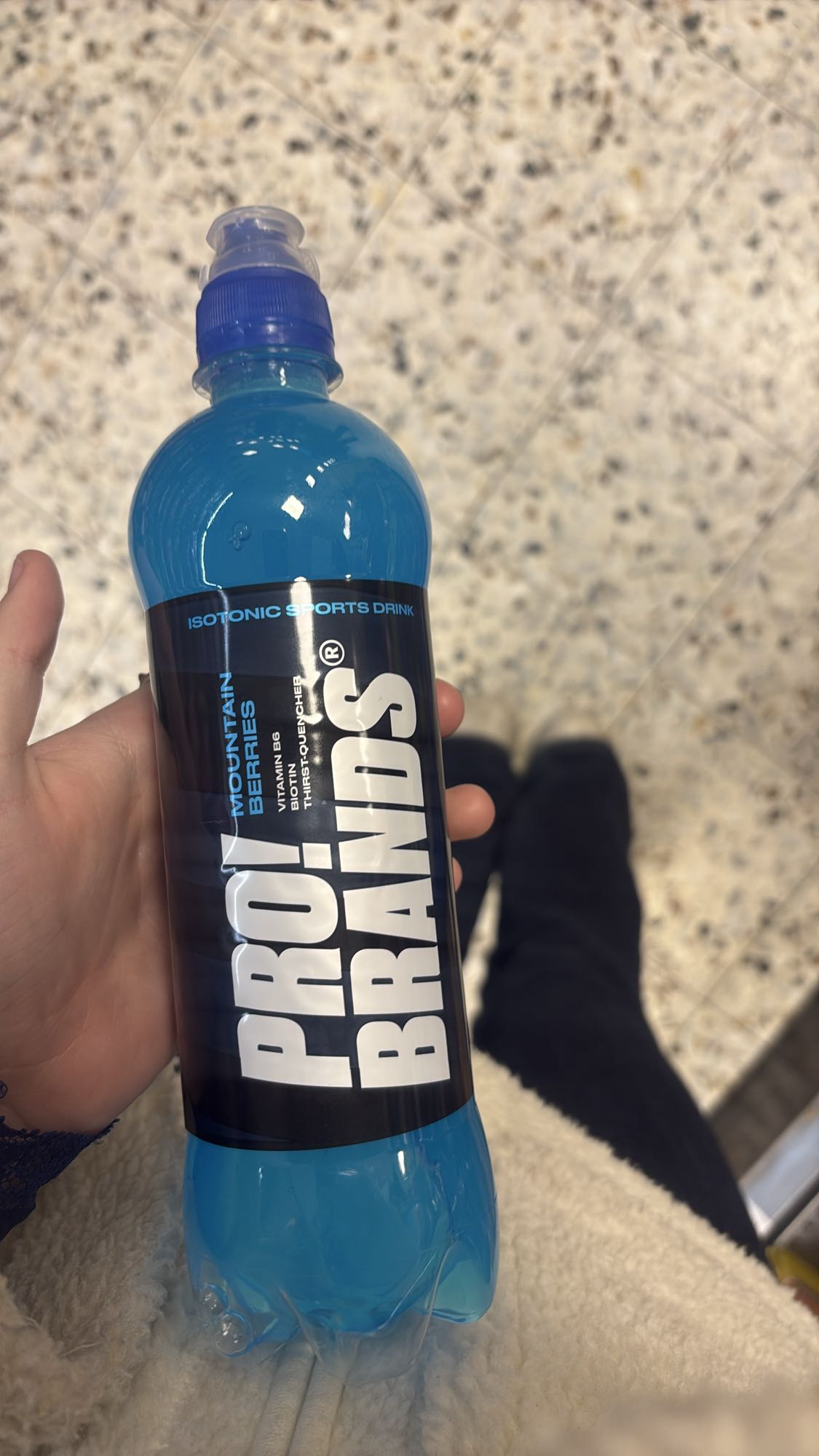 Isotonisk dryck blåbär