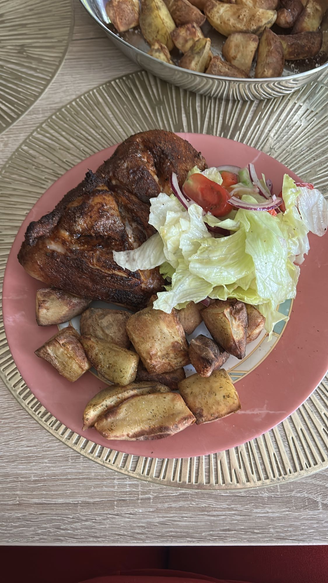 Kurczak z ziemniakami