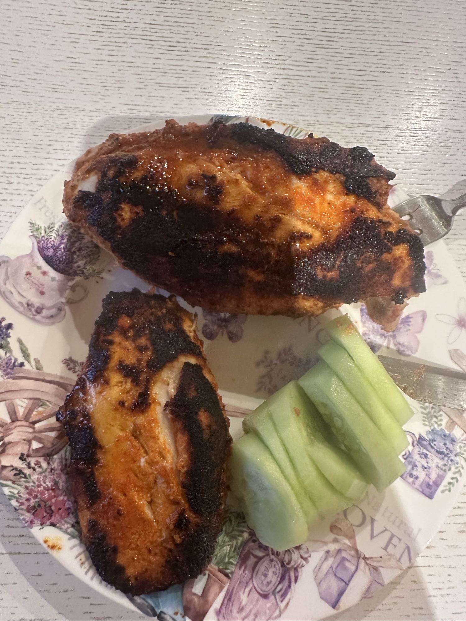 Grilled Chicken & Cucumber
