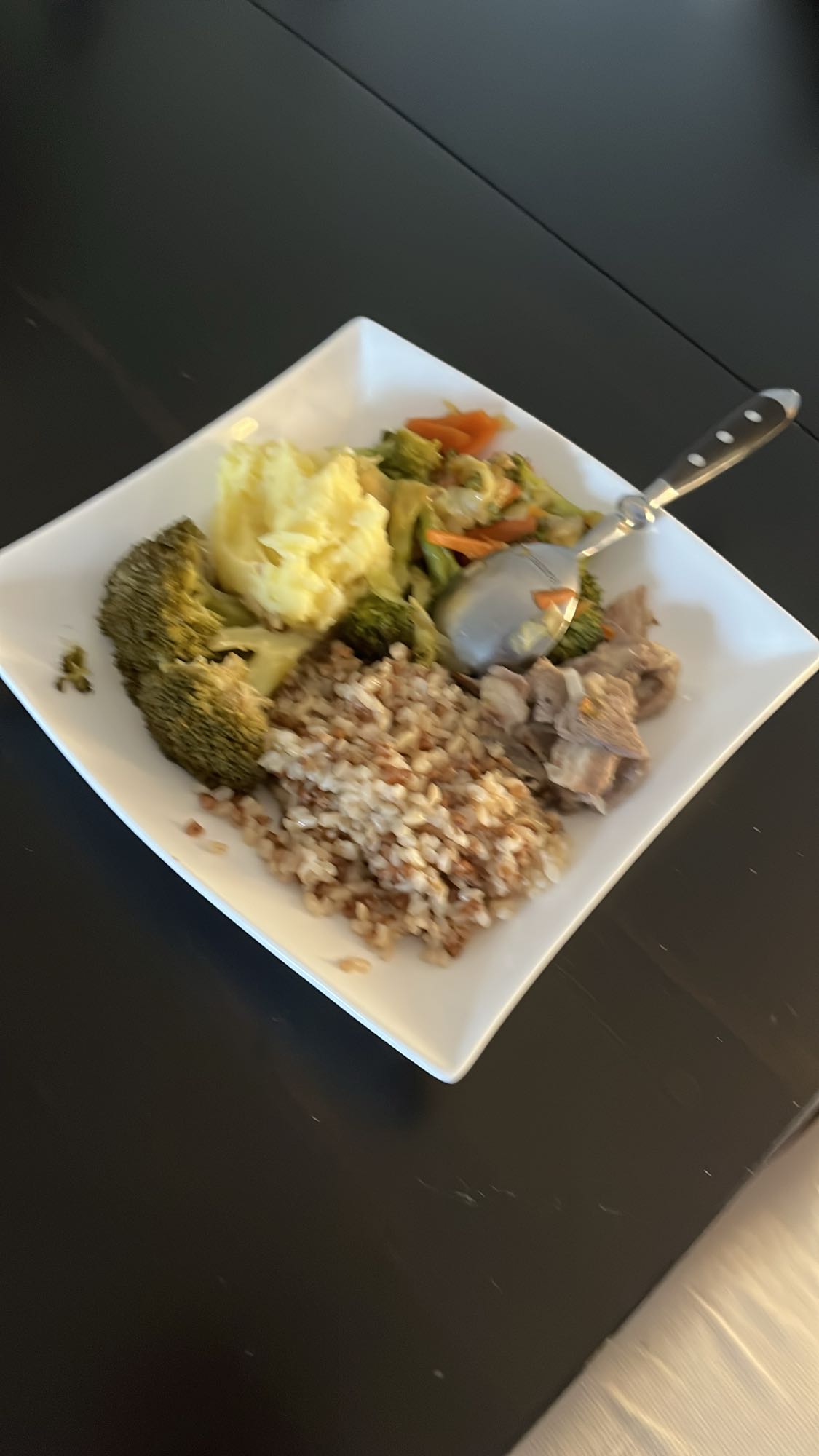 Mixed Veggie Rice Plate