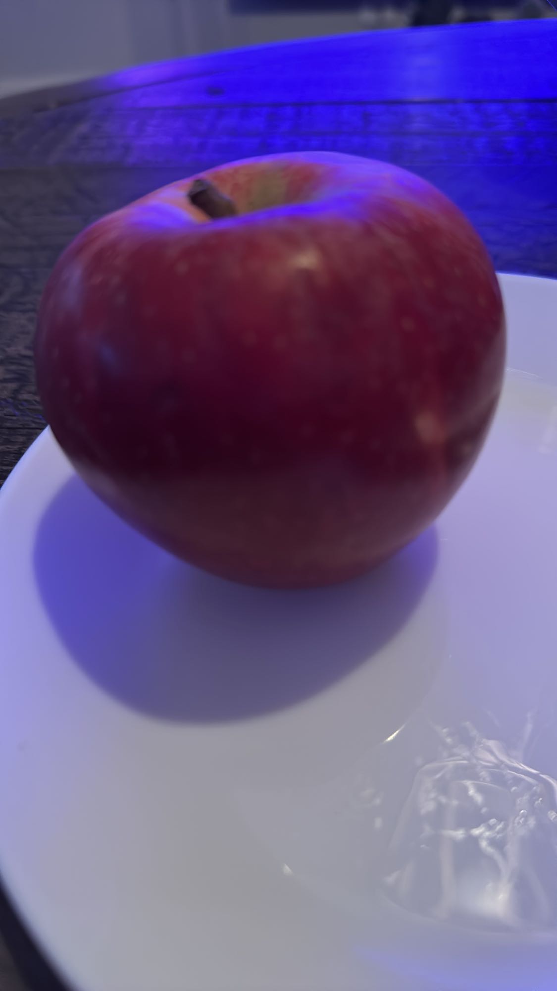 Röd äpple