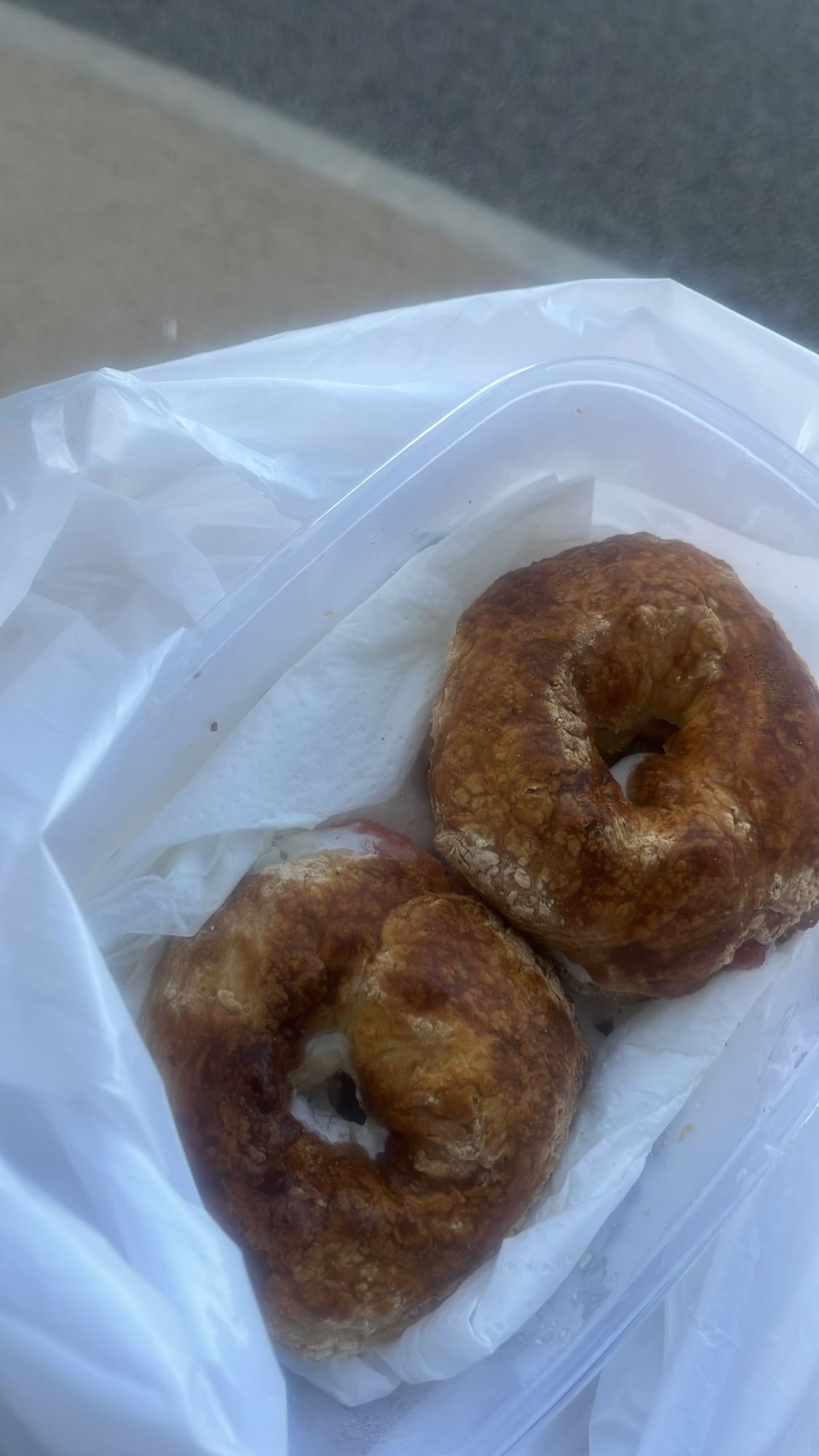 Bagels au saumon et fromage blanc 0%