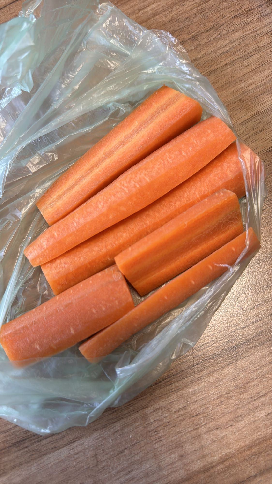 Surowe marchewki