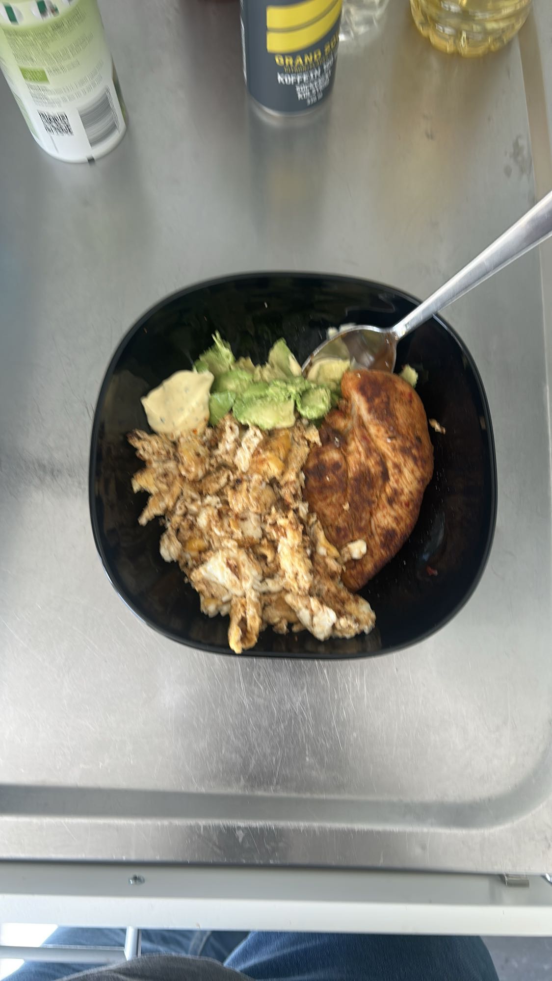 Kyckling och äggskål