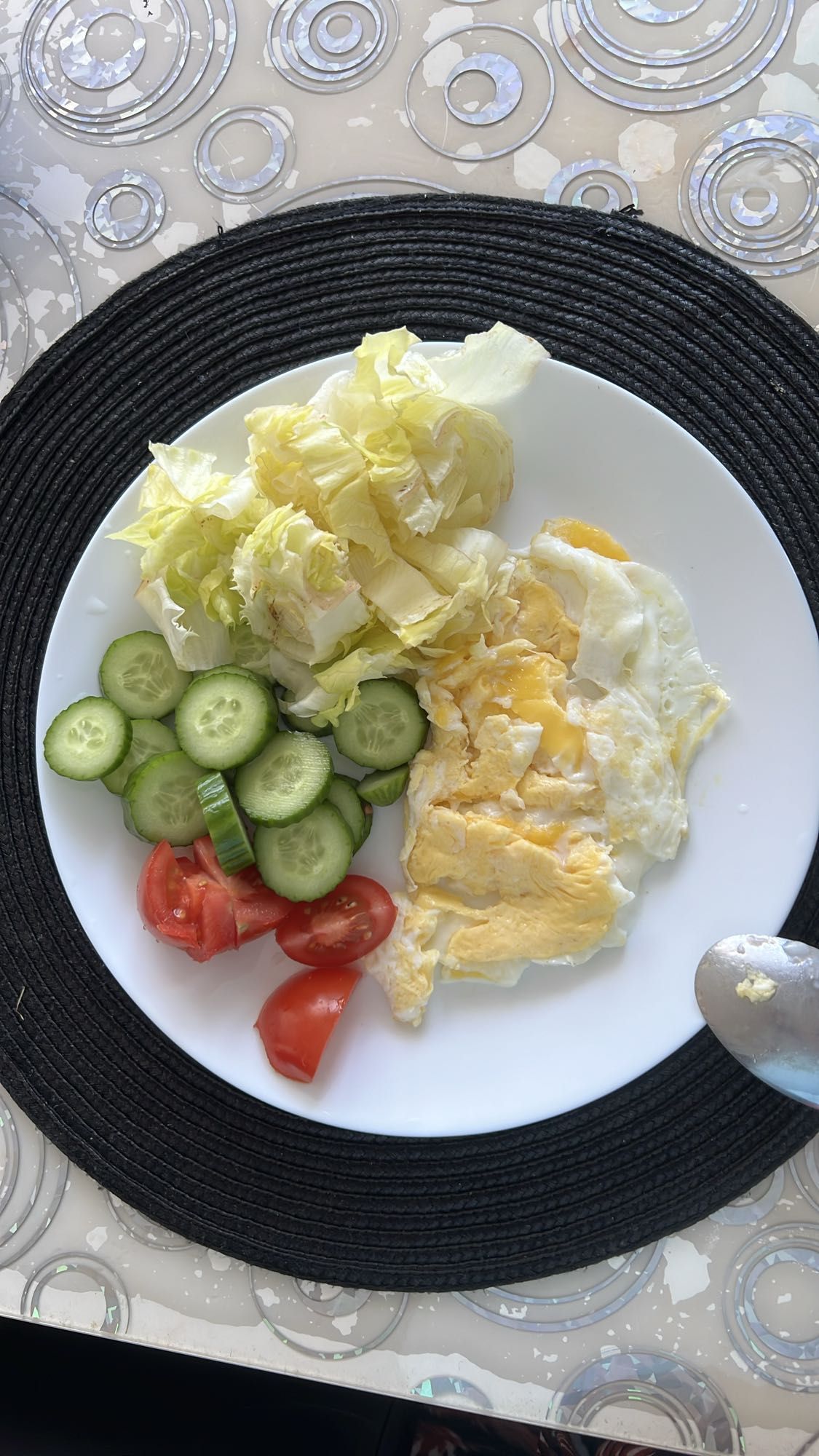 Egg and Veggie Plate