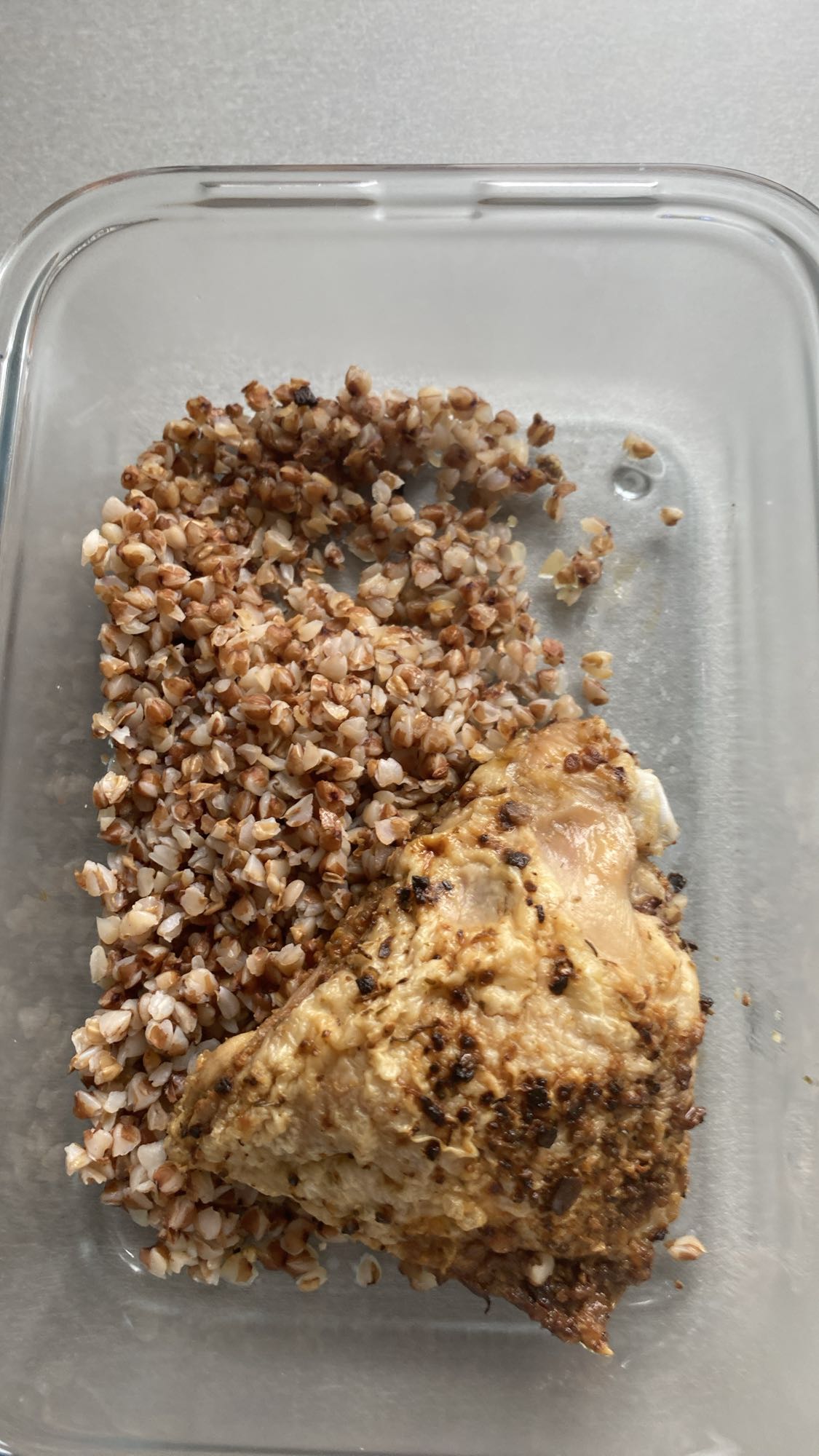 Kurczak z kaszą gryczaną