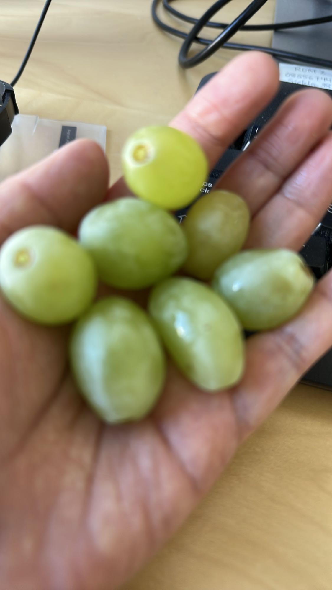 Green Grapes Snack