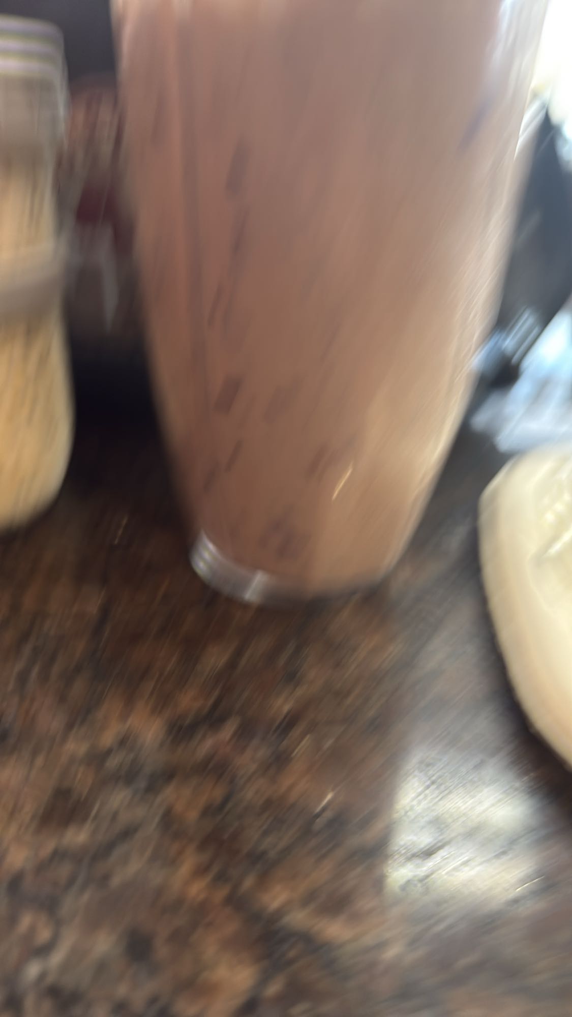 Smoothie aux fruits protéiné